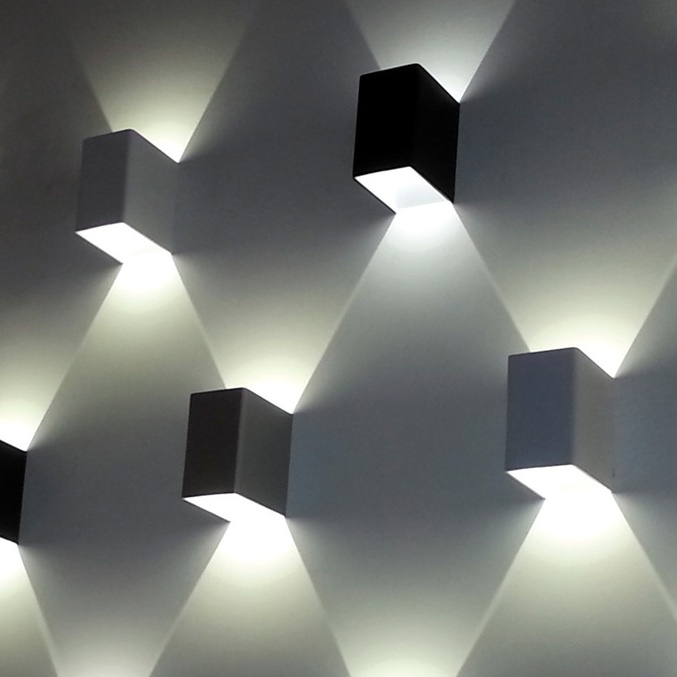 LED 비비 사각 벽등 (B형)